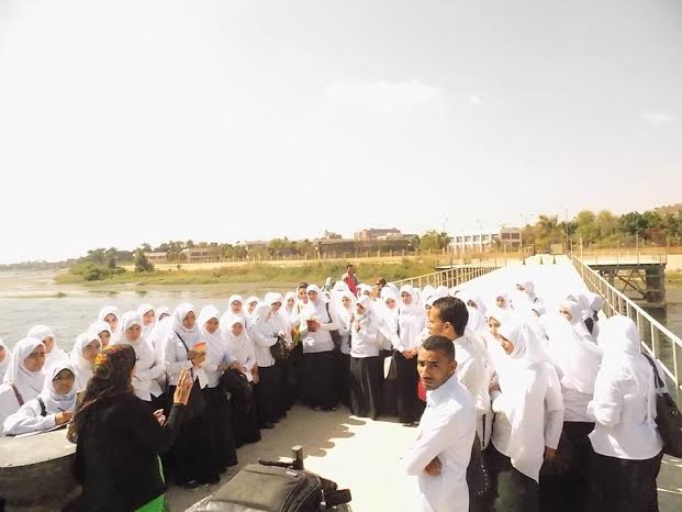 شاهد| «مياه أسيوط» تنظم زيارة لـ 80 طالبة بكلية التمريض إلى محطة نزلة عبداللاه