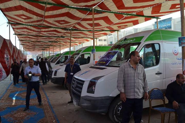 بالصور.. انطلاق حملة «فيروس سي» ببلطيم