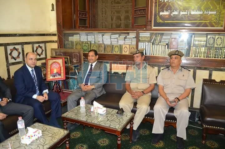 بالصور.. محافظ الغربية يحضر احتفالات ليلة القدر