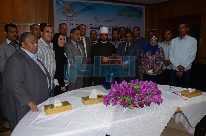 "المجتمعات العمرانية" تنظم ندوة دينية للعاملين بحضور "أسامة الأزهرى"