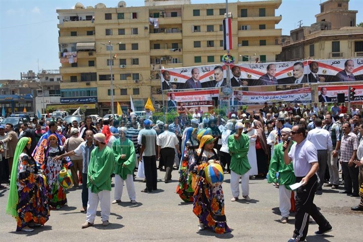 بالصور.. محافظ الدقهلية يشهد احتفالات ذكرى ثورة 30 يونيو