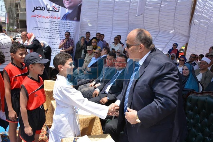 بالصور.. محافظ الدقهلية يشهد احتفالات ذكرى ثورة 30 يونيو