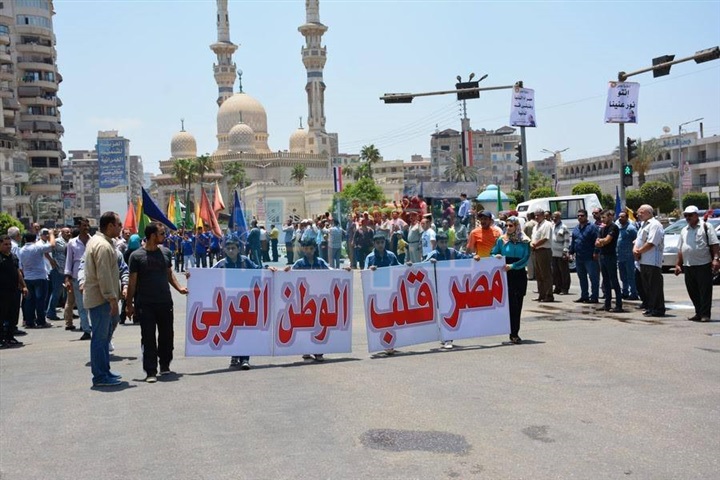 بالصور.. محافظ الدقهلية يشهد احتفالات ذكرى ثورة 30 يونيو