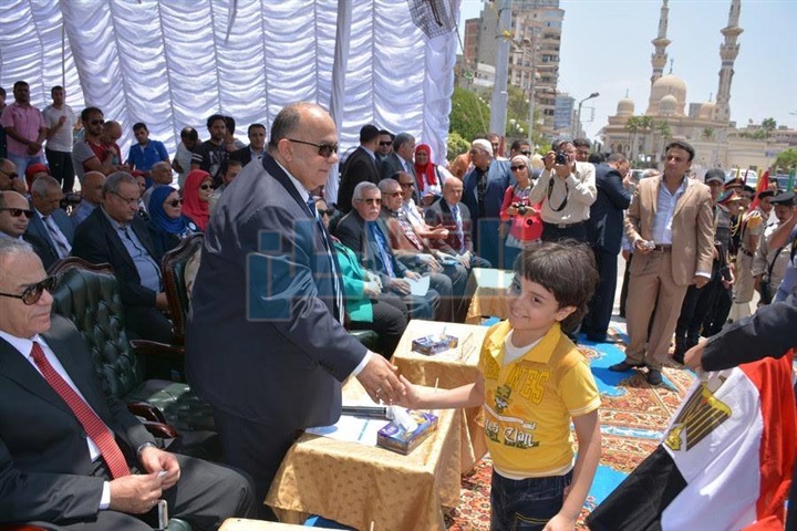 بالصور.. محافظ الدقهلية يشهد احتفالات ذكرى ثورة 30 يونيو