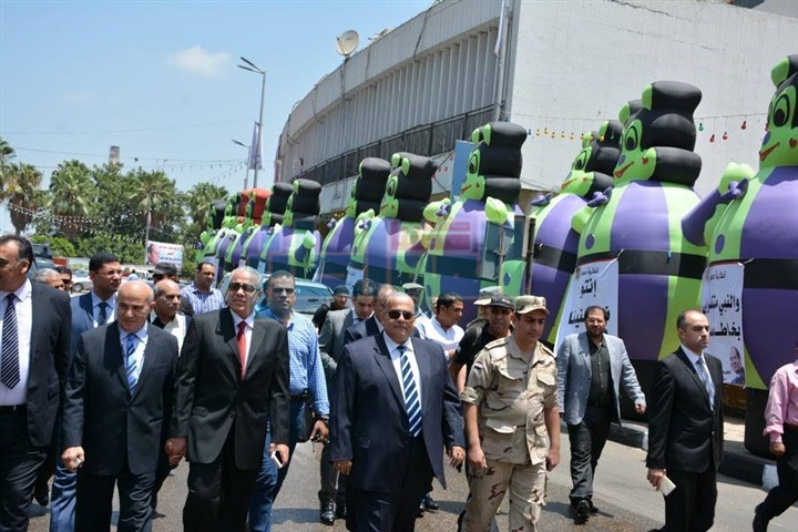 بالصور.. محافظ الدقهلية يشهد احتفالات ذكرى ثورة 30 يونيو