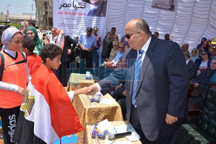 بالصور.. محافظ الدقهلية يشهد احتفالات ذكرى ثورة 30 يونيو