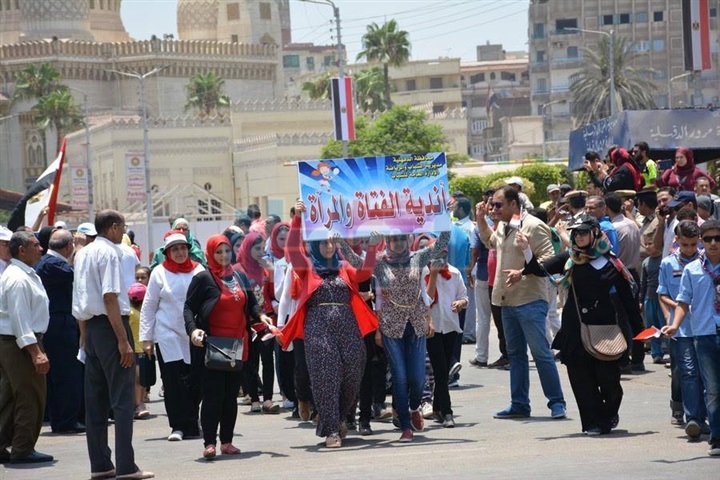 بالصور.. محافظ الدقهلية يشهد احتفالات ذكرى ثورة 30 يونيو