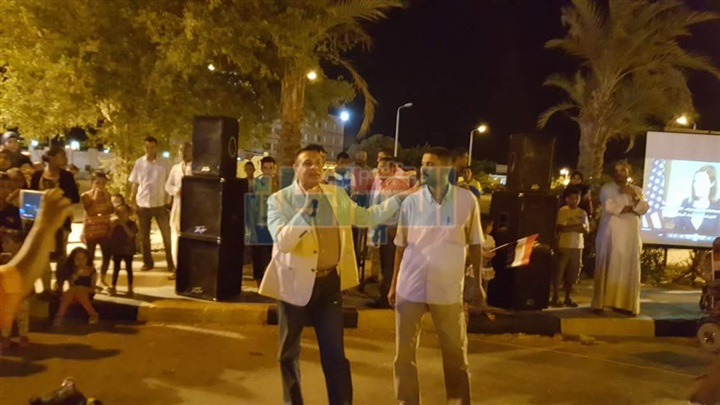 بالصور.. احتفالية كبرى بسفاجا لاحياء ذكرى ثورة 30 يونيو 