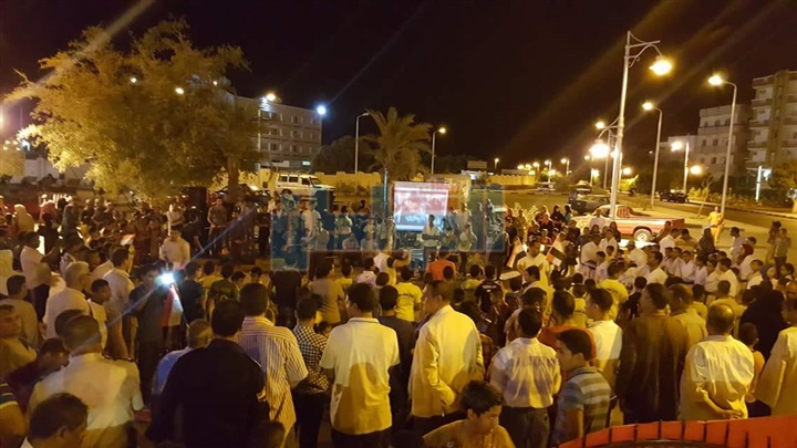 بالصور.. احتفالية كبرى بسفاجا لاحياء ذكرى ثورة 30 يونيو 