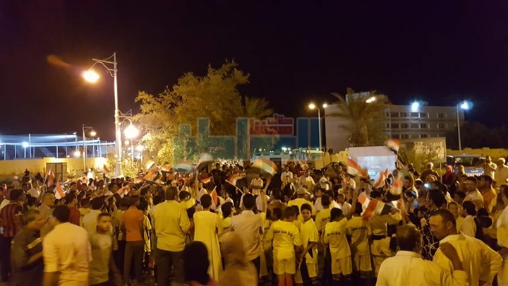 بالصور.. احتفالية كبرى بسفاجا لاحياء ذكرى ثورة 30 يونيو 