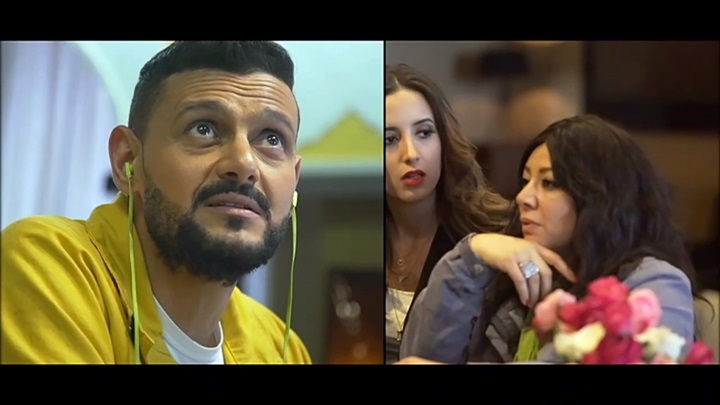 بالصور.. رد فعل الفنانة «انتصار» فى برنامج «رامز بيلعب بالنار»