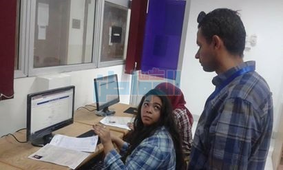 بالصور.. 175 طالب يسجلون رغباتهم بجامعة قناة السويس