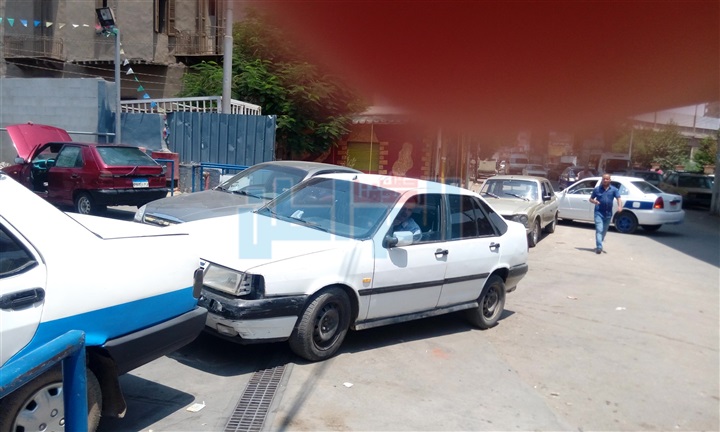 بالصور.... تصاعد ازمة نقص الوقود ببني سويف
