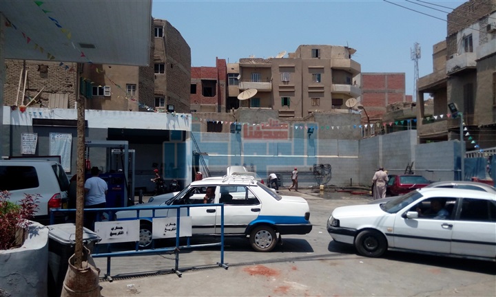 بالصور.... تصاعد ازمة نقص الوقود ببني سويف
