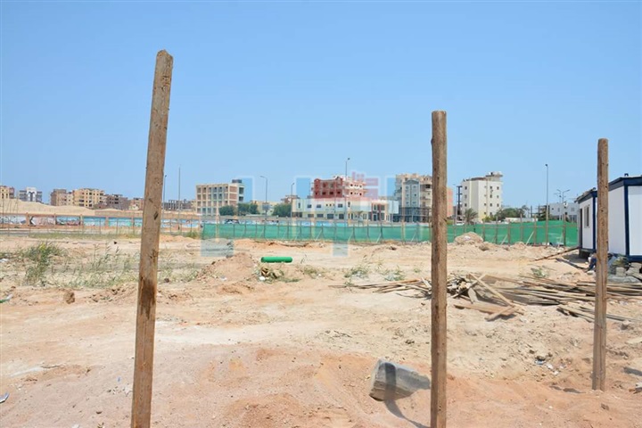 بالصور.. بدء أعمال تحويل الجزيرة الوسطى لممشى ومتنزه بالغردقة