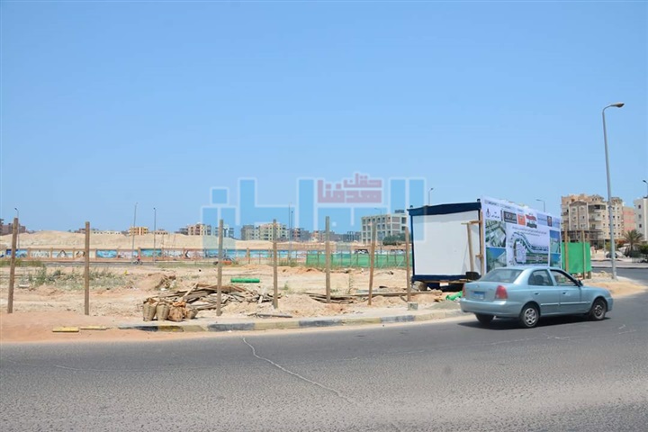 بالصور.. بدء أعمال تحويل الجزيرة الوسطى لممشى ومتنزه بالغردقة