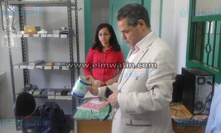 وكيل صحة مطروح يتفقد منافذ توزيع الألبان بمدن المحافظة 