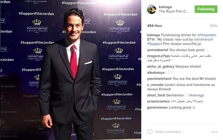 بالصورة.. خالد أبو النجا داخل مهرجان "دعم صناعة الافلام" بالأردن