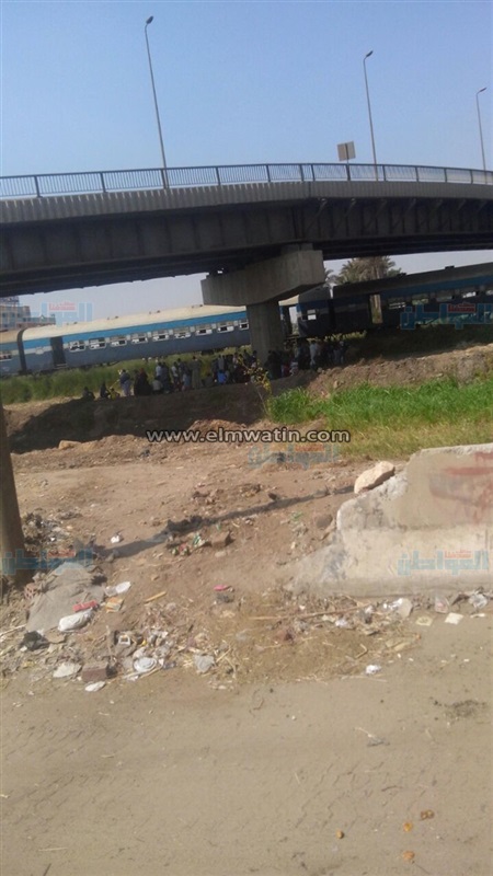 «هيئة الإسعاف»: مصرع 3 في حادث خروج قطار العياط