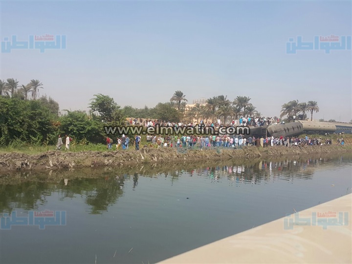 «هيئة الإسعاف»: مصرع 3 في حادث خروج قطار العياط