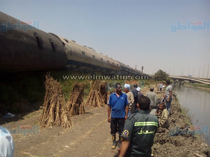 عاجل.. مصرع 5 وإصابة 25 في حادث قطار العياط