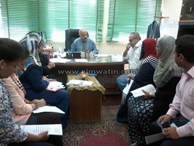 وكيل صحة الفيوم يتابع منافذ صرف الألبان المدعمة 