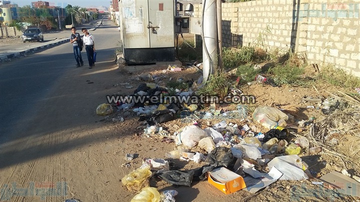 بالصور.. «كشك» كهرباء يهدد حياة تلاميذ مدرسة بالوادي الجديد