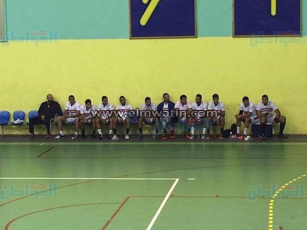بالصور.. إلغاء مباراة الزمالك والطيران بدوري اليد