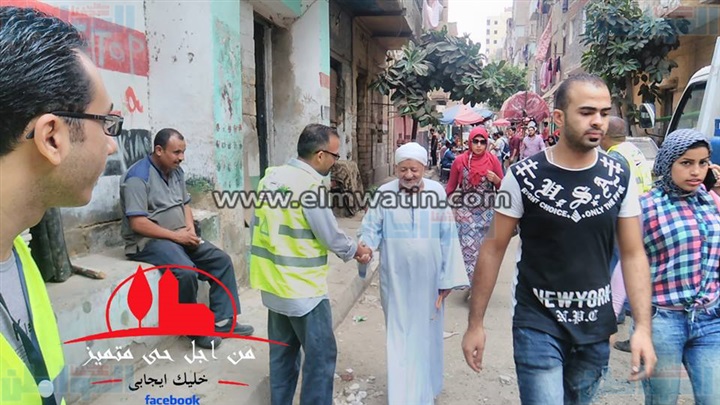 بالصور.. انطلاق قافلة لبيع اسطوانات الغاز بـ 10 جنيهات بالوايلي 