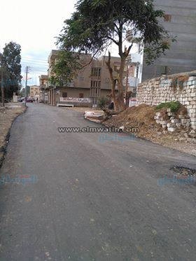 بالصور.. رصف الطرق بقريتي منية سندوب وطناح بالمنصورة