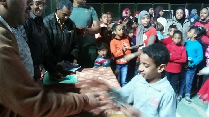 بالصور.. مهرجان رياضي ترفيهي لأطفال حي السبط بالوادي الجديد