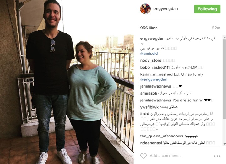 شاهد.. كيف سخرت أنجي وجدان من أمير عيد 