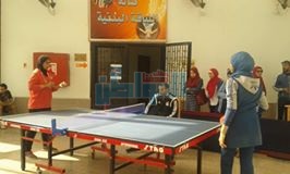انطلاق بطولة ألعاب المضرب بجامعة القناة لاختيار المتميزين 