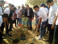 رئيس جامعة القناة يفتتح "المعسكر البيئي الأول للطلاب"