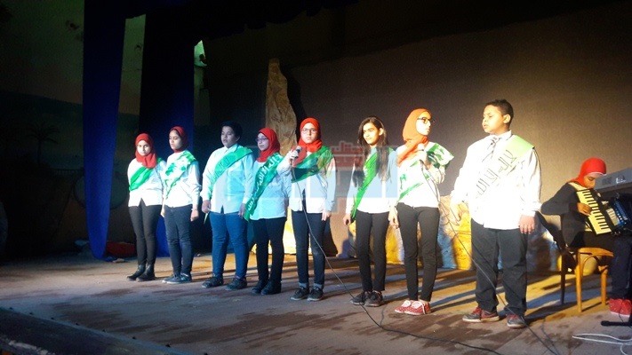 بالصور.. مدرسة جامعة أسيوط الاعدادية تواجه العنف والإرهاب