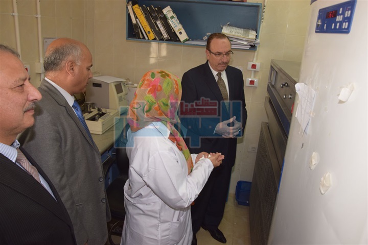 بالصور.. محافظ بني سويف يفتتح مقر بنك الدم الإقليمي الجديد شرق النيل