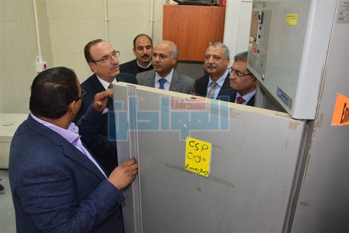 بالصور.. محافظ بني سويف يفتتح مقر بنك الدم الإقليمي الجديد شرق النيل