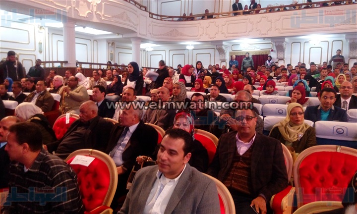 بالصور.. محافظ بني سويف يشهد احتفالية الجامعة باليوم العالمي لمتحدي الإعاقة