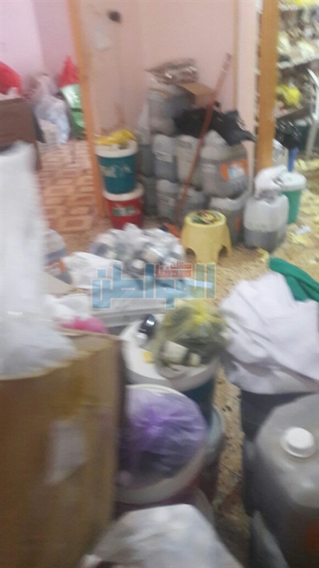 بالصور.. حملة أمنية تداهم منزل لتصنيع الأدوية المجهولة بالدقهلية