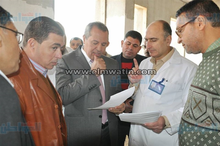 بالصور.. وكيل وزارة الصحة بالدقهلية يتفقد المبنى الجديد بمستشفى المقاطعة