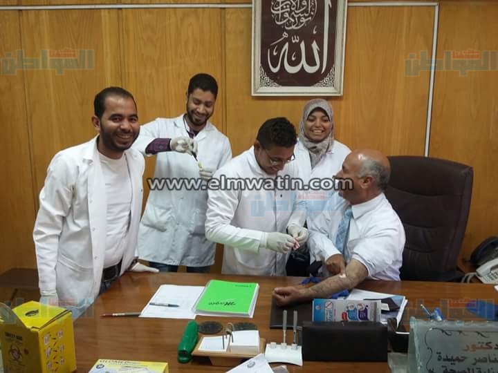 بالصور.. بدء تنفيذ الحملة القومية للمسح الطبى الشامل لفيروس سى ببني سويف