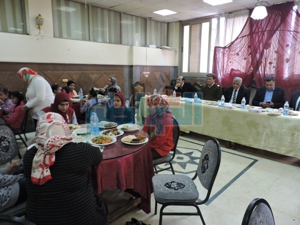 "أمن البحيرة" يحتفل بالأطفال الأيتام في نادي الشرطة بدمنهور