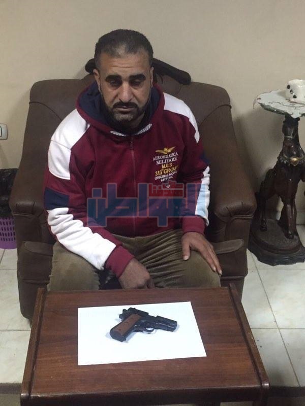 بالصور.. ضبط أسلحة نارية بحوزة 10 عاطلين بالغربية
