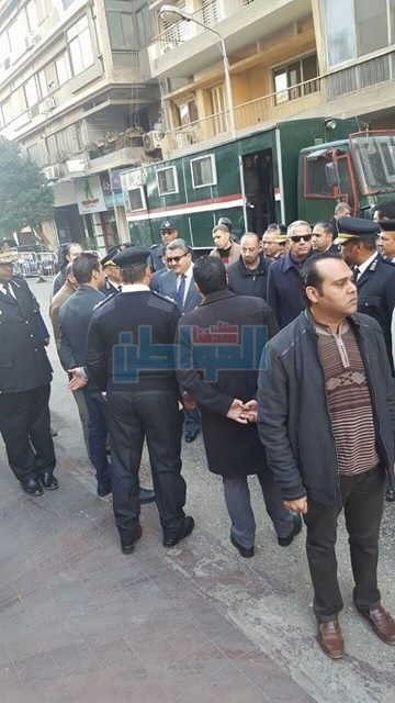 بالصور.. مدير أمن الجيزة يتفقد الحالة الأمنية بمحيط مجلس الدولة