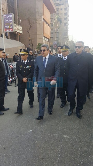 بالصور.. مدير أمن الجيزة يتفقد الحالة الأمنية بمحيط مجلس الدولة