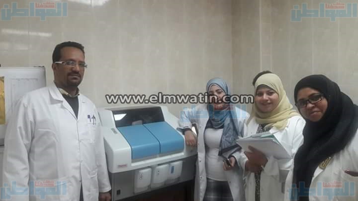 بالصور.. تشغيل أحدث جهاز للتحليل الطيفي بمستشفى بني سويف