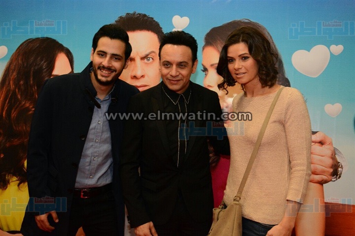 بالصور.. صناع "فين قلبي" يحتفلون بالعرض الخاص في سينما "نايل ستي"