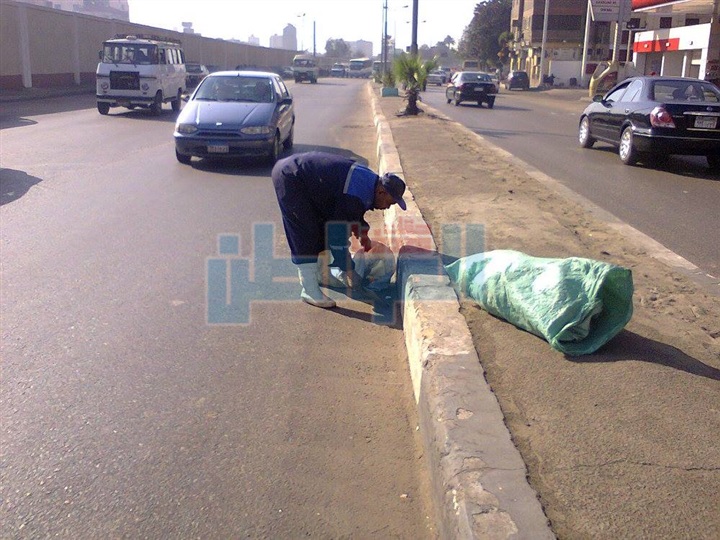 بالصور.. حملة مكبرة لإزالة الإشغالات بحي الساحل