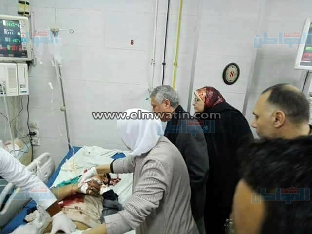 "المواطن" ينشر الصور الأولى لسائق "توك توك" المنوفية إثر اصابته بسلاح ضابط بالخطأ