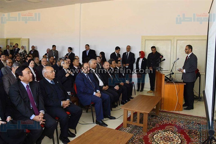 بالصور.. بدء تدشين العمل بالمقر الدائم للجامعة المصرية اليابانية بالثغر
